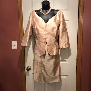 Two piece dress suit